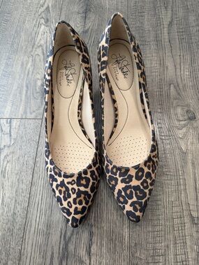 LifeStride Sevyn Pumps leopard print SZ 9.5M